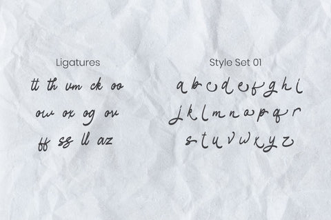 Blathe - Script Font Font Attype studio 