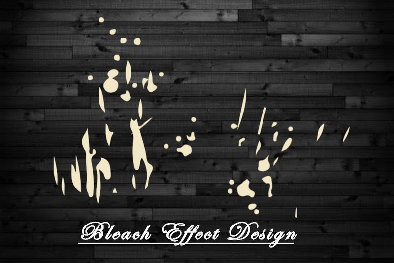 Bleach effect PNG, Bleach effect bundle, Bleached effect design ...