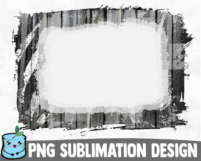 Bleached Checkered Zebra Sublimation Frame SVG MintyMarshmallows 