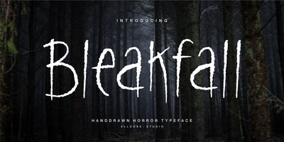 Bleakfall Font Allouse.Studio 