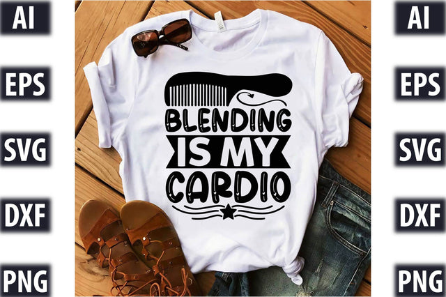 Blending Is My Cardio SVG SVGista 