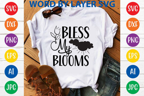 Bless my blooms 2 SVG Design SVG Rafiqul20606 