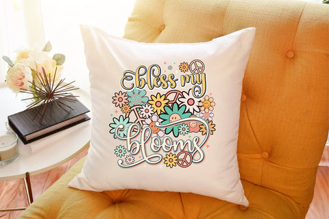 Bless My Blooms PNG Sublimation Sublimation designartist 