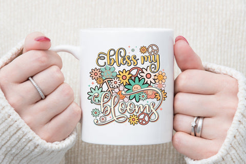 Bless My Blooms PNG Sublimation Sublimation designartist 