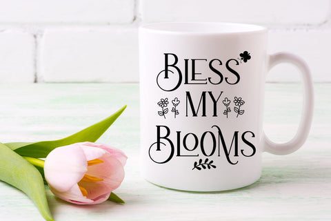 Bless My Blooms Spring SVG I Spring Sign SVG SVG Happy Printables Club 
