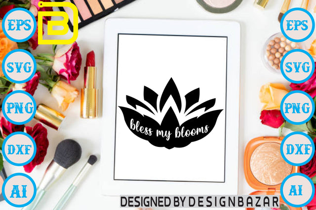 Bless My Blooms SVG Craftlabsvg24 