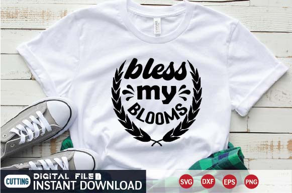 bless my blooms SVG designer krishna 