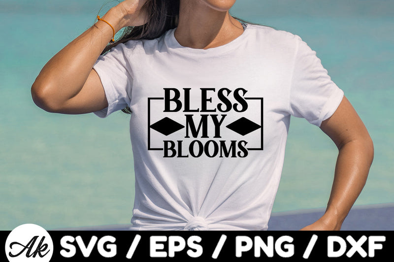 Bless my blooms svg SVG akazaddesign 