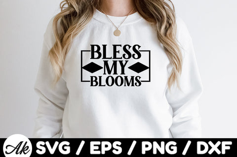 Bless my blooms svg SVG akazaddesign 