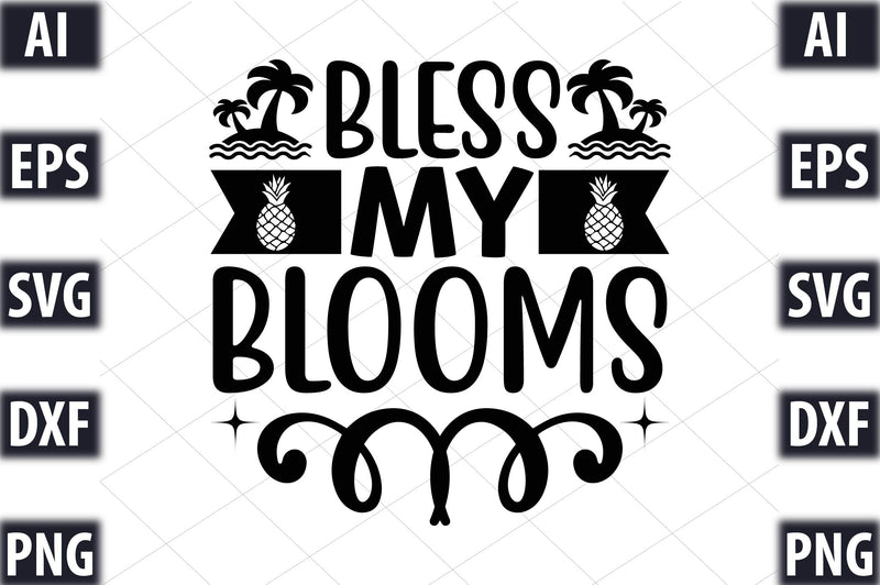 Bless my blooms SVG SVGista 