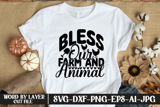 Bless Our Farm And Animal SVG CUT FILE SVG MStudio 