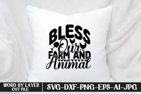 Bless Our Farm And Animal SVG CUT FILE SVG MStudio 