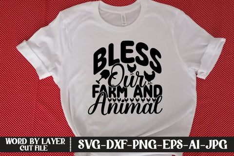Bless Our Farm And Animal SVG CUT FILE SVG MStudio 