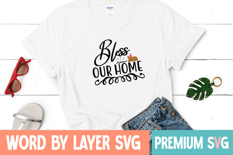 Bless our home SVG CUT FILE SVG Blessedprint 