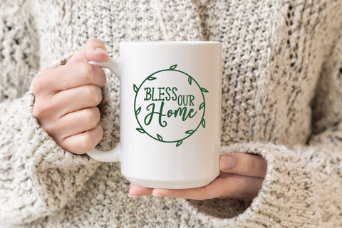 Bless Our Home SVG Cut File SVG Old Market 