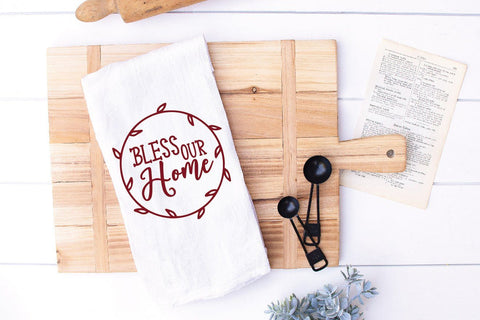 Bless Our Home SVG Cut File SVG Old Market 