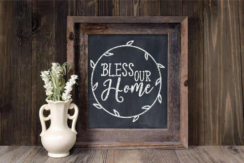 Bless Our Home SVG Cut File SVG Old Market 
