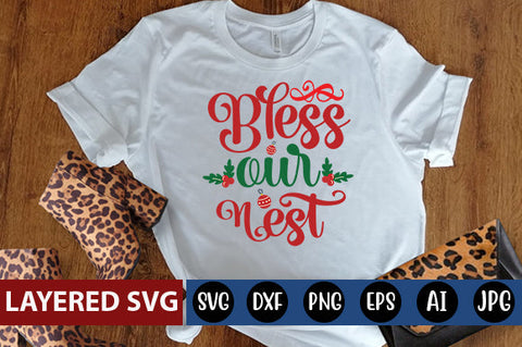 bless our nest svg Cute fIle SVG Blessedprint 