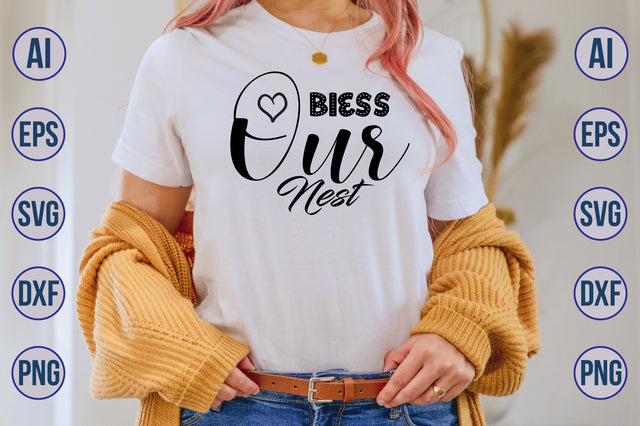 Bless our nest svg SVG nirmal108roy 