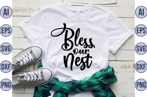 Bless our nest svg SVG nirmal108roy 