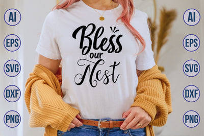 bless our nest svg SVG nirmal108roy 