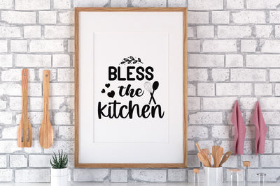 Bless the kitchen svg cut file SVG SmmrDesign 