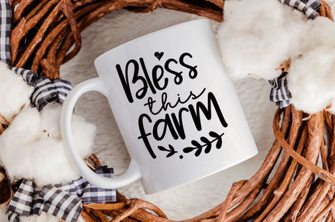 Bless this farm SVG SVG Regulrcrative 