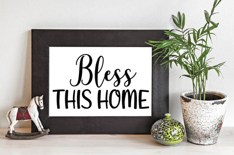 Bless this home-01 SVG designartist 
