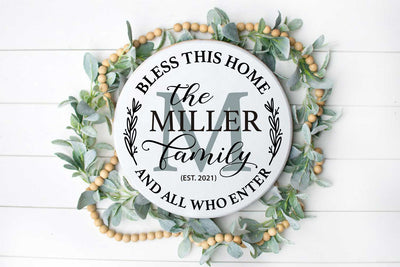 Bless This Home And All Who Enter | VIP Extended Use License SVG So_Fontsy_VIP 
