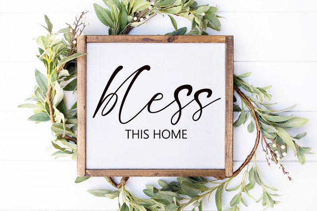 Bless this Home SVG Farmhouse Sign SVG zoellartz 