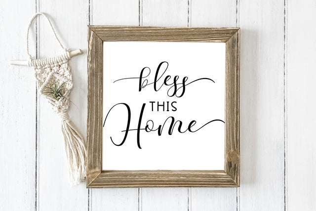 Bless This Home SVG SVG dapiyupi store 