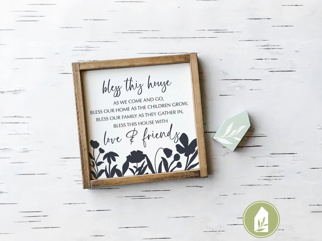 Bless This House SVG | Christian SVG | Farmhouse Sign Design - So Fontsy