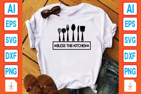 Bless This Kitchen SVG Craftlabsvg24 