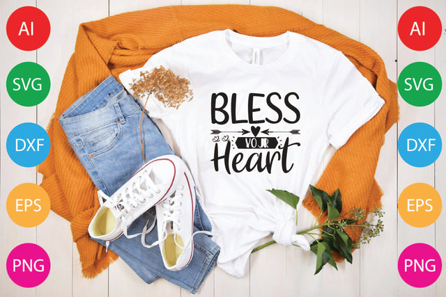 Bless Your Heart SVG CraftlabSvg29 