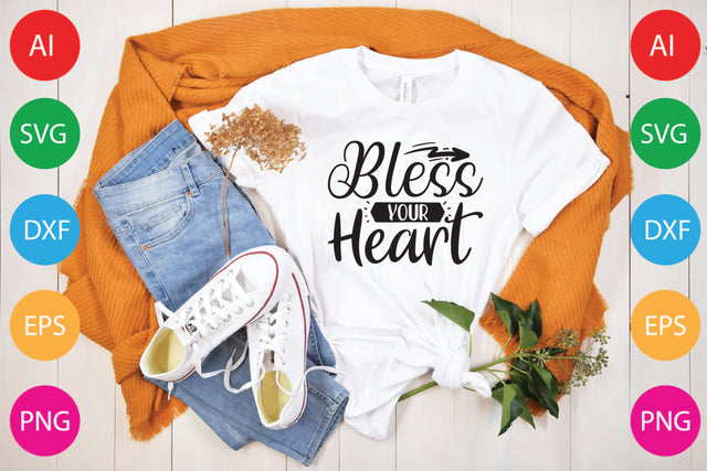 Bless Your Heart SVG CraftlabSvg29 