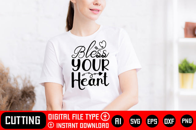 Bless Your Heart SVG CraftlabSvg29 