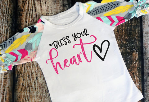 Bless Your Heart SVG So Fontsy Design Shop 