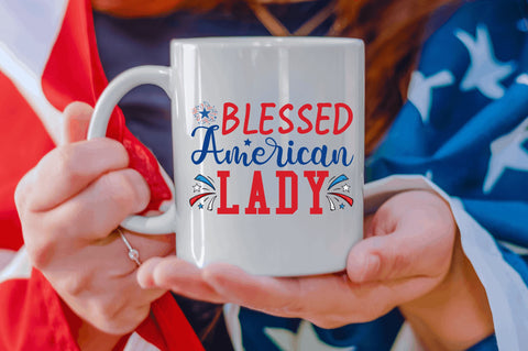 Blessed american lady SVG SVG Regulrcrative 