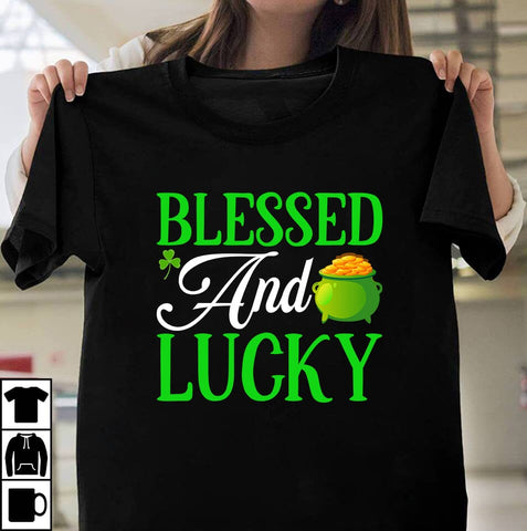 Blessed And Lucky SVG Cute File SVG Insomnia Std 
