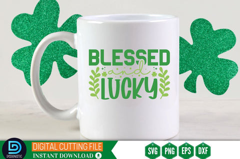 Blessed and lucky SVG SVG DESIGNISTIC 