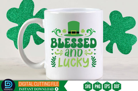 Blessed and lucky SVG SVG DESIGNISTIC 