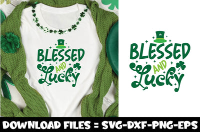 Blessed And Lucky,st.patrick's day svg SVG farhad farhad 