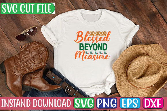 Blessed Beyond Measure SVG Cut File SVG Studio Innate 