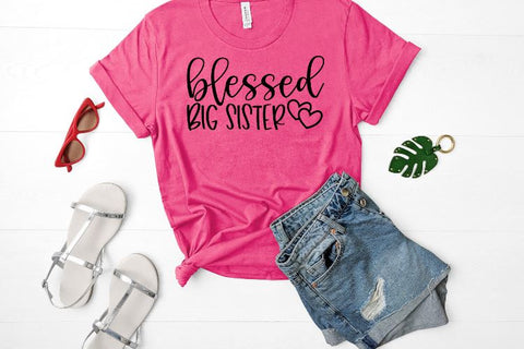 Blessed big sister SVG Good Morning Chaos 