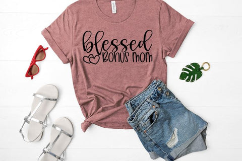 Blessed Bonus Mom SVG Good Morning Chaos 