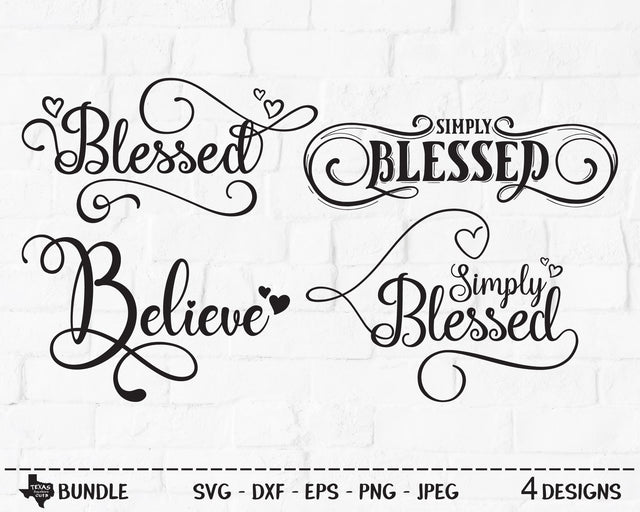 Blessed Bundle | Religious SVG SVG Texas Southern Cuts 