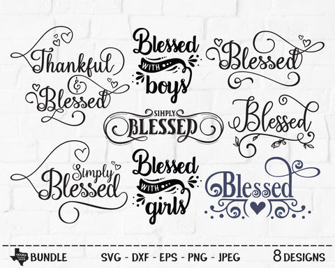 Blessed Bundle | Religious SVG SVG Texas Southern Cuts 