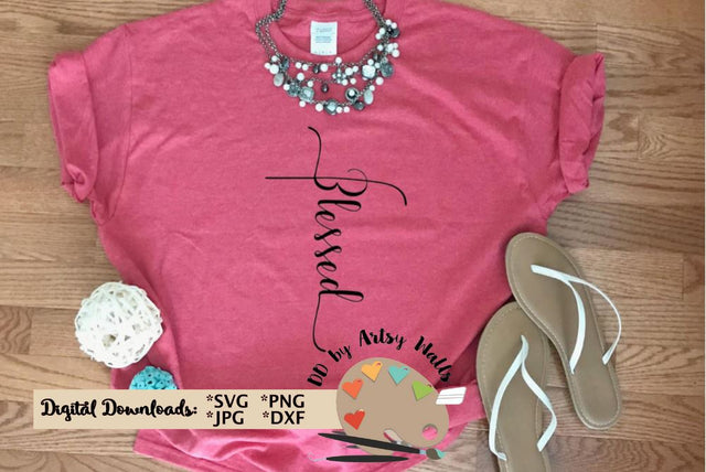 Blessed cross - Christian religious svg (Copy) SVG The Artsy Spot 