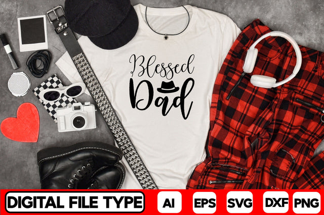 Blessed Dad SVG CraftlabSvg29 