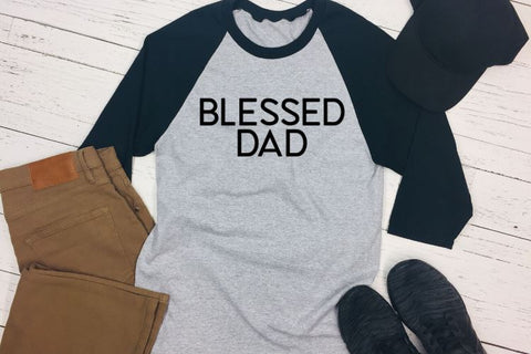 Blessed Dad SVG Good Morning Chaos 